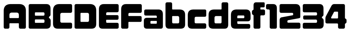 Astrochemistry typeface specimen.