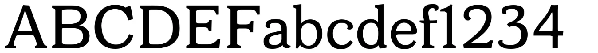Schriftmuster von Bonobo.