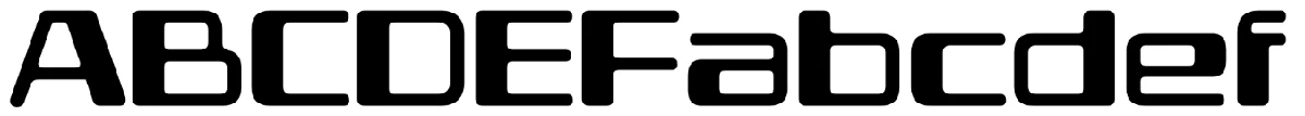 Daphyre typeface specimen.