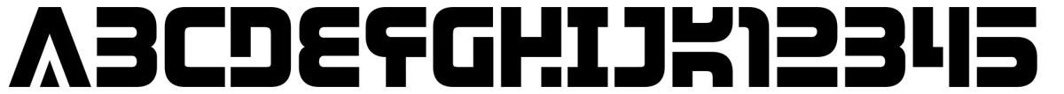 Muestra de la tipografía Dendritic Voltage.