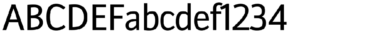 Doradani 字体样张。