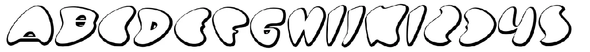 Schriftmuster von Got No Heart.