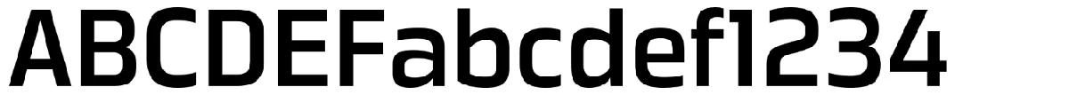 Great Escape typeface specimen.