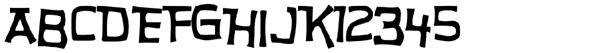 Schriftmuster von Hurry Up.