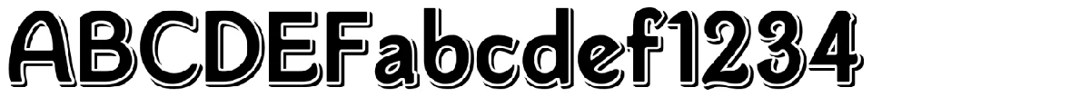 Kwokwi typeface specimen.