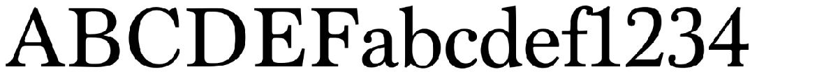 Marion typeface specimen.