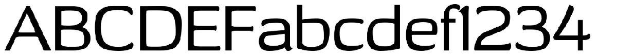 Ohitashi typeface specimen.