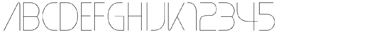 Muestra de la tipografía Plain Cred 1978.