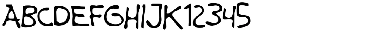 Prime Minister of Canada typeface specimen.