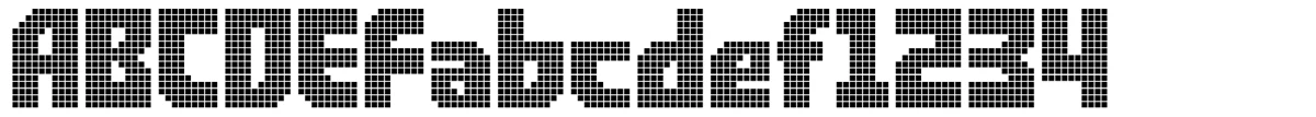 Rukyltronic typeface specimen.
