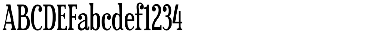 Sexsmith 字体样张。