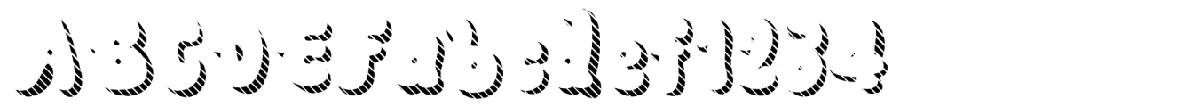 That Secret Feeling typeface specimen.