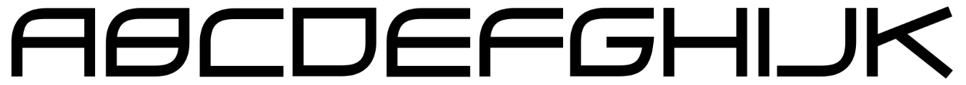 Amostra da fonte Zero Hour