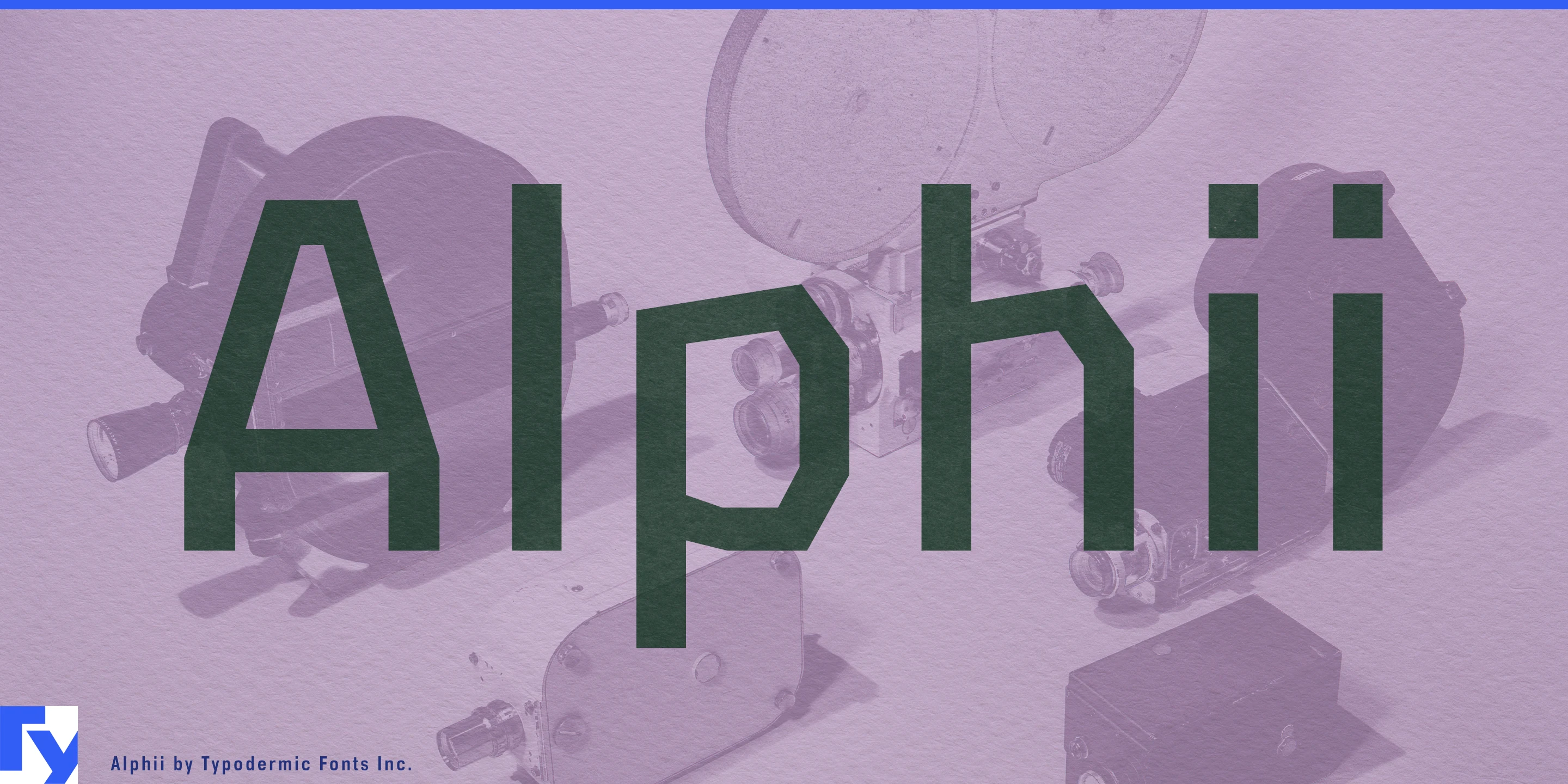 Schriftmuster 1 von Alphii