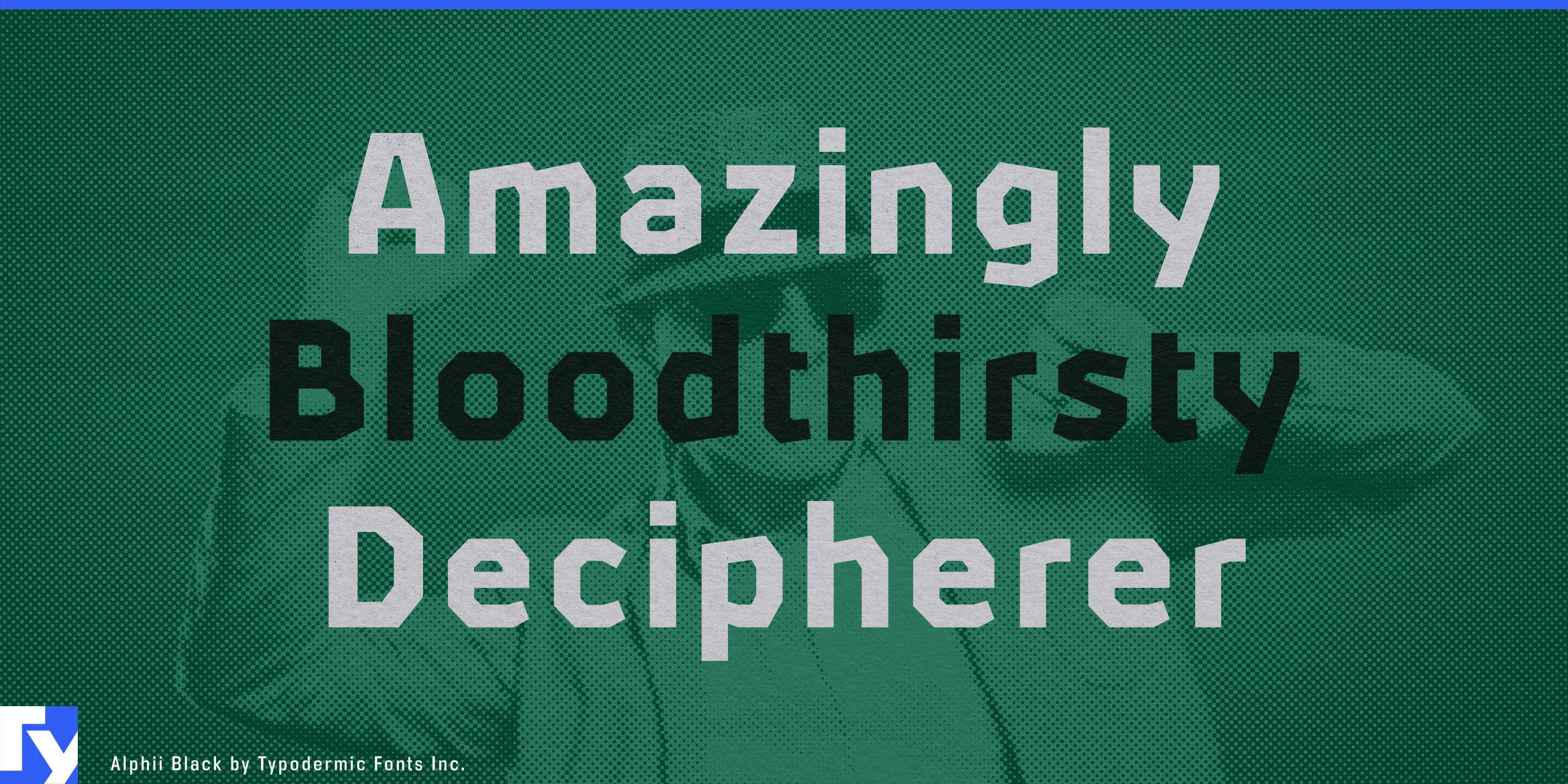 Schriftmuster 2 von Alphii