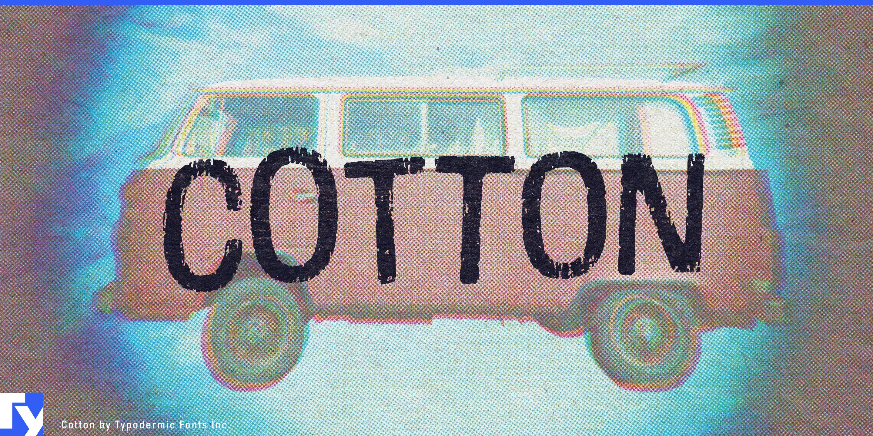 Schriftmuster 1 von Cotton