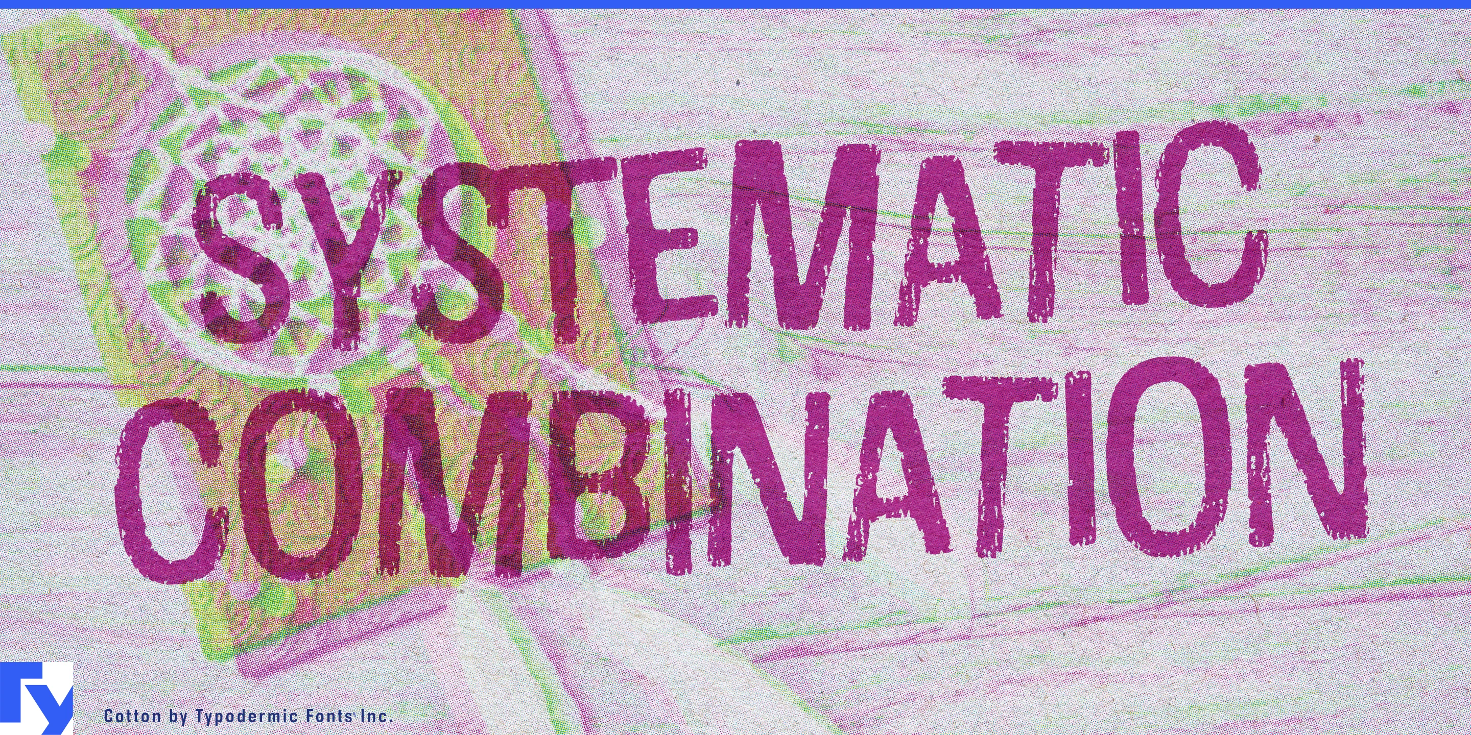 Schriftmuster 6 von Cotton
