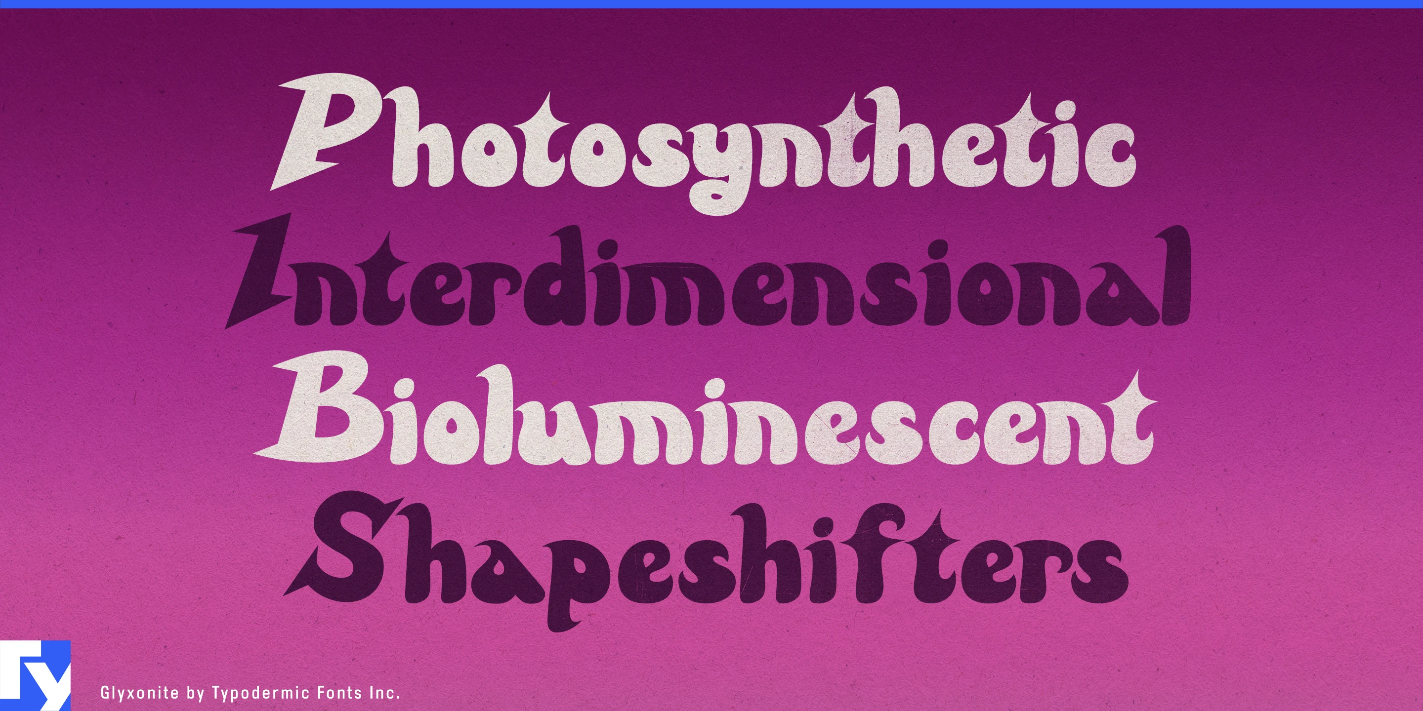 Spécimen 7 de Glyxonite