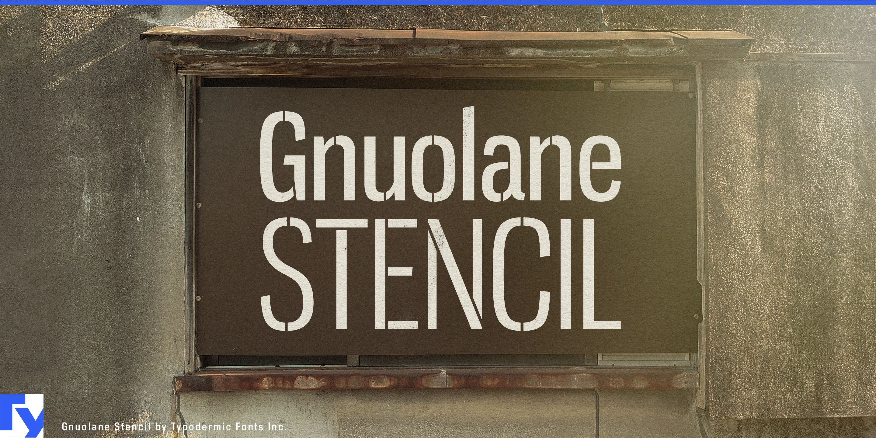 Gnuolane Stencil specimen 1