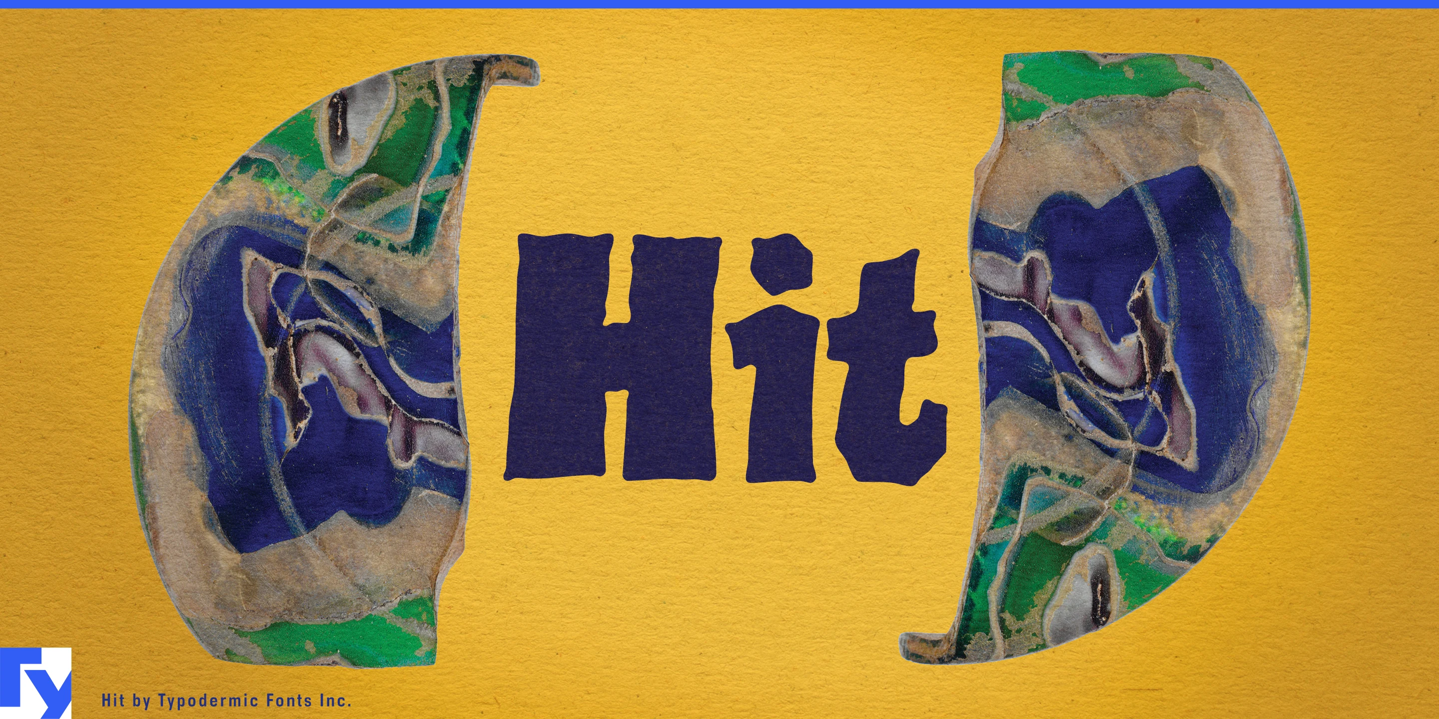 Schriftmuster 1 von Hit