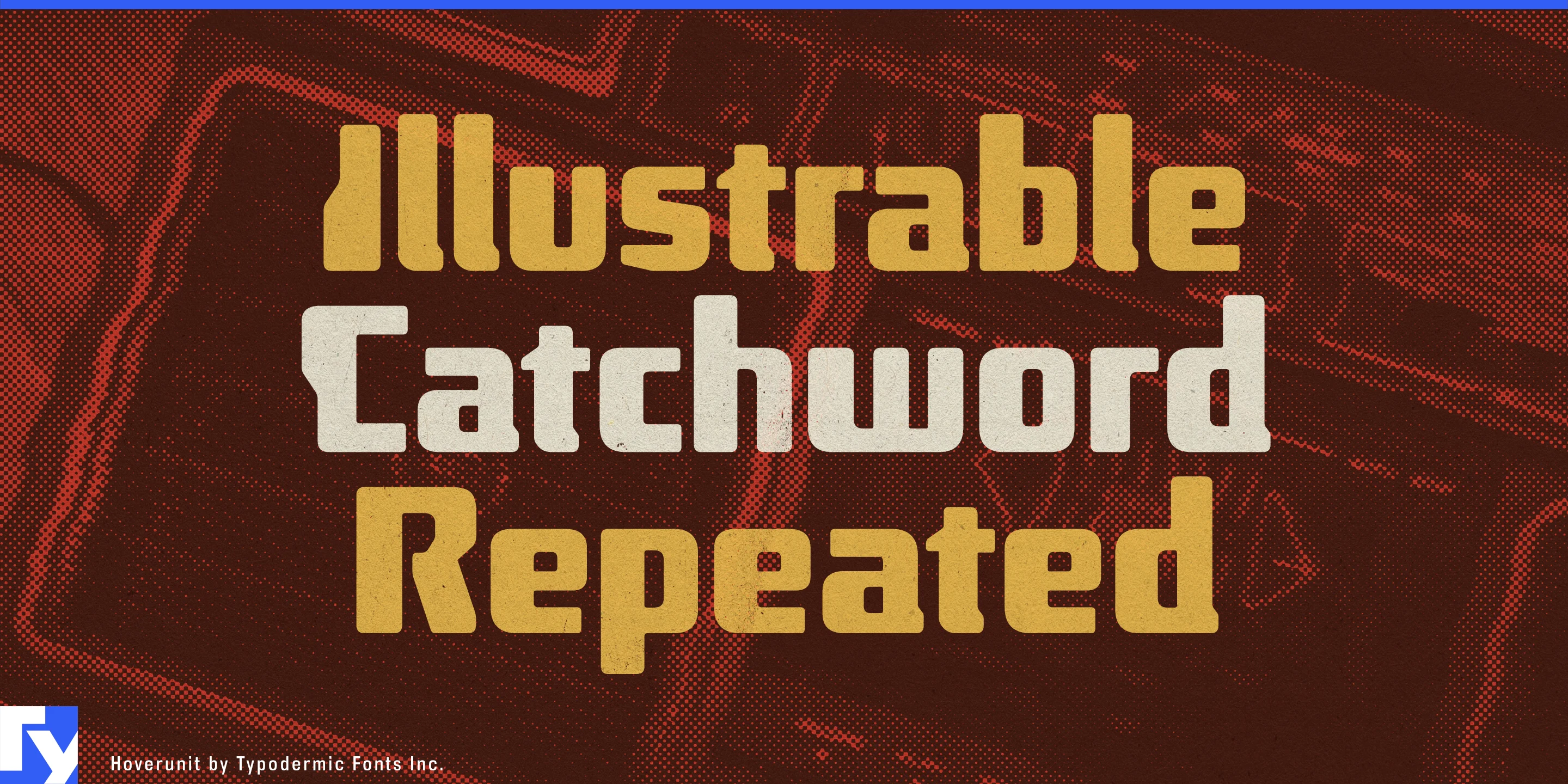Schriftmuster 2 von Hoverunit