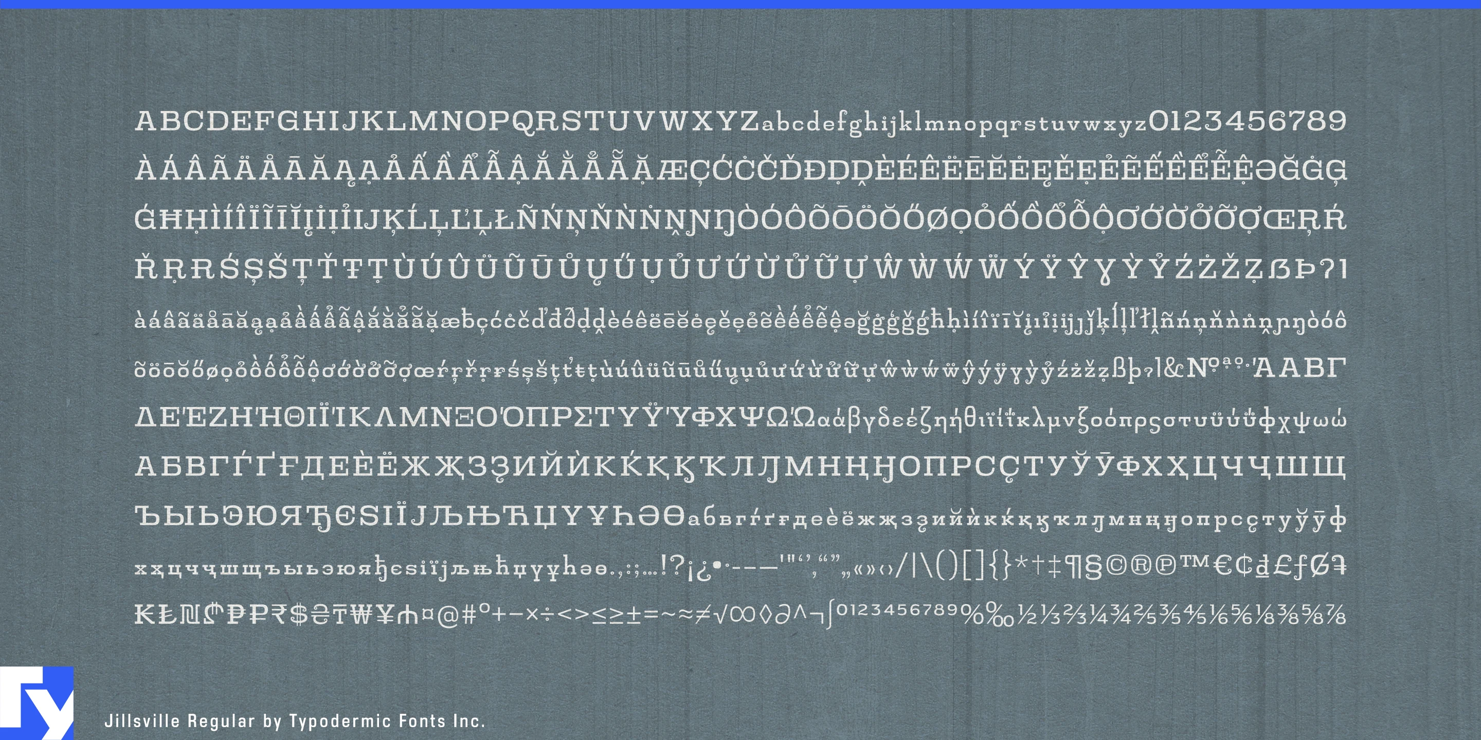 Schriftmuster 5 von Jillsville