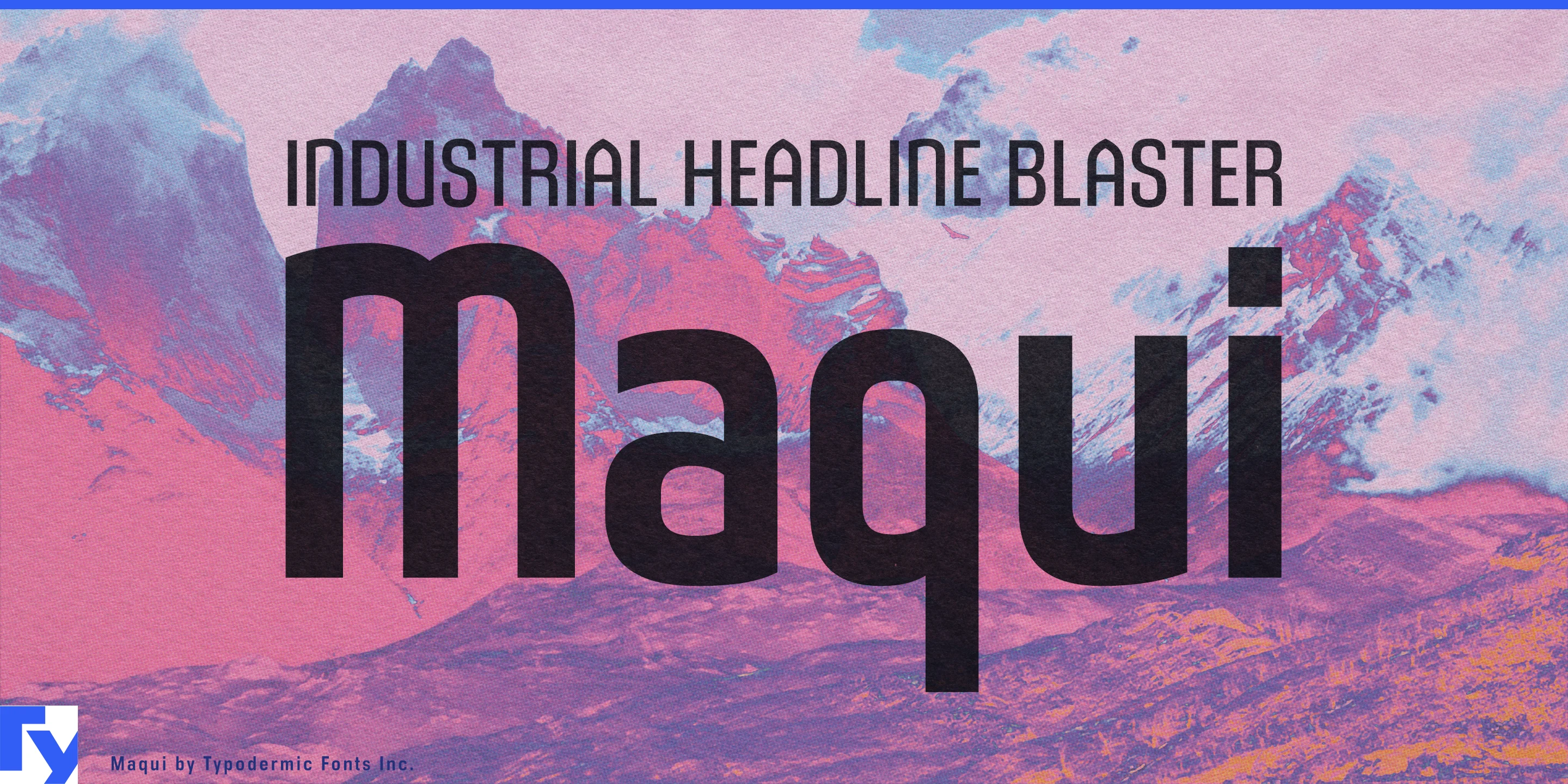 Schriftmuster 1 von Maqui