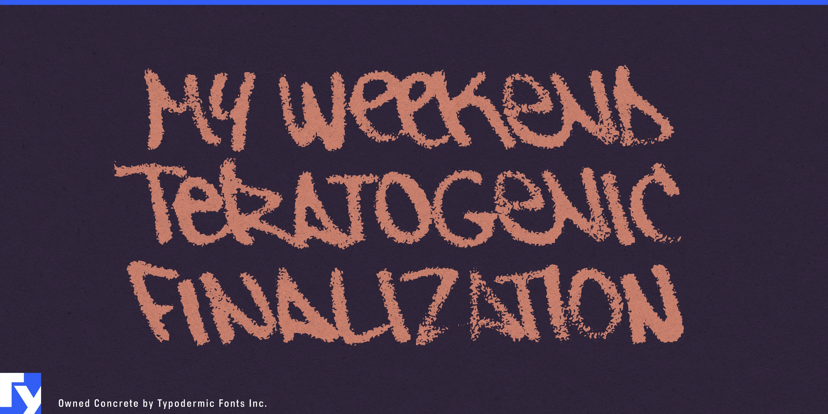 Schriftmuster 2 von Owned