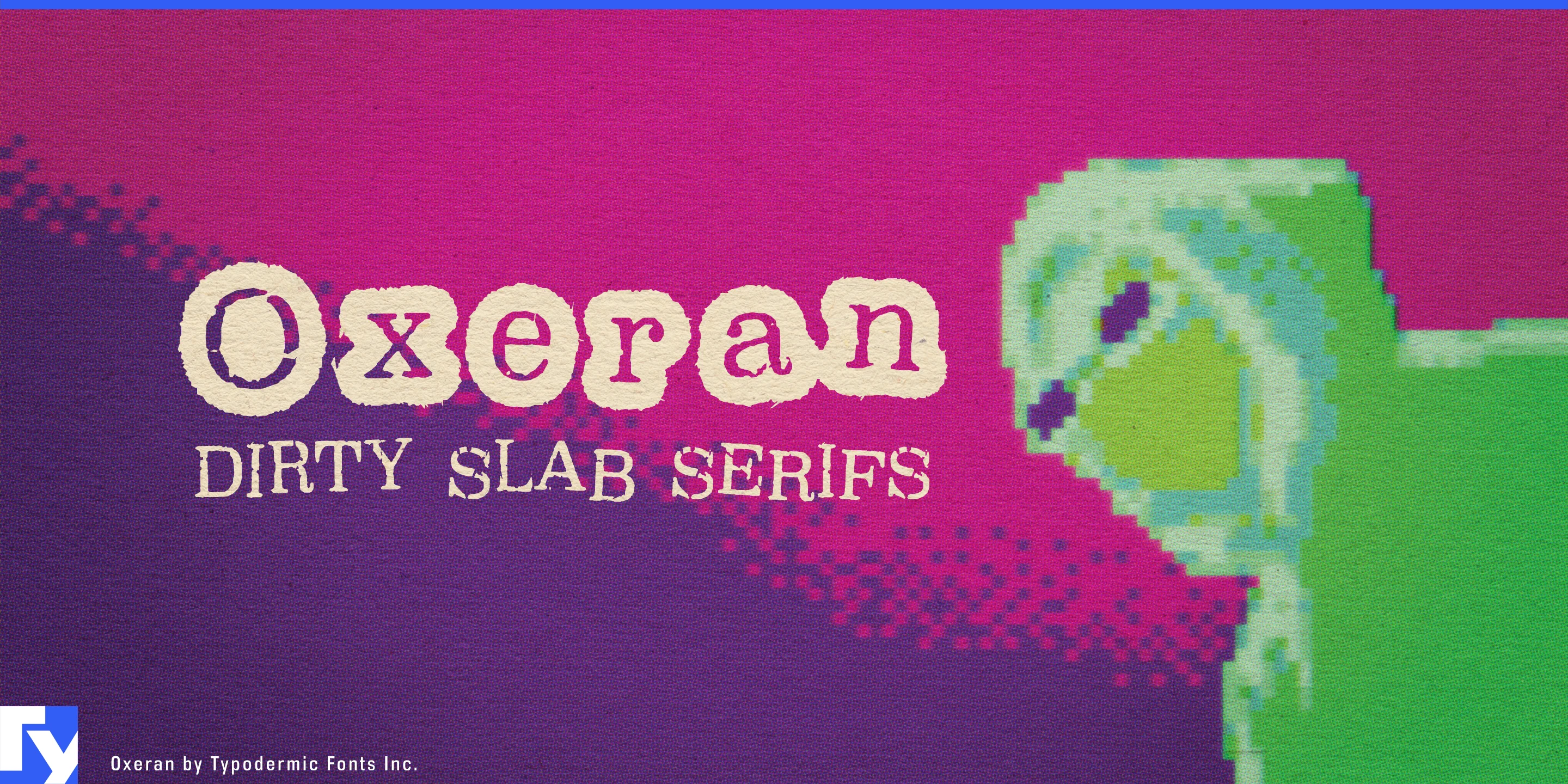 Schriftmuster 1 von Oxeran