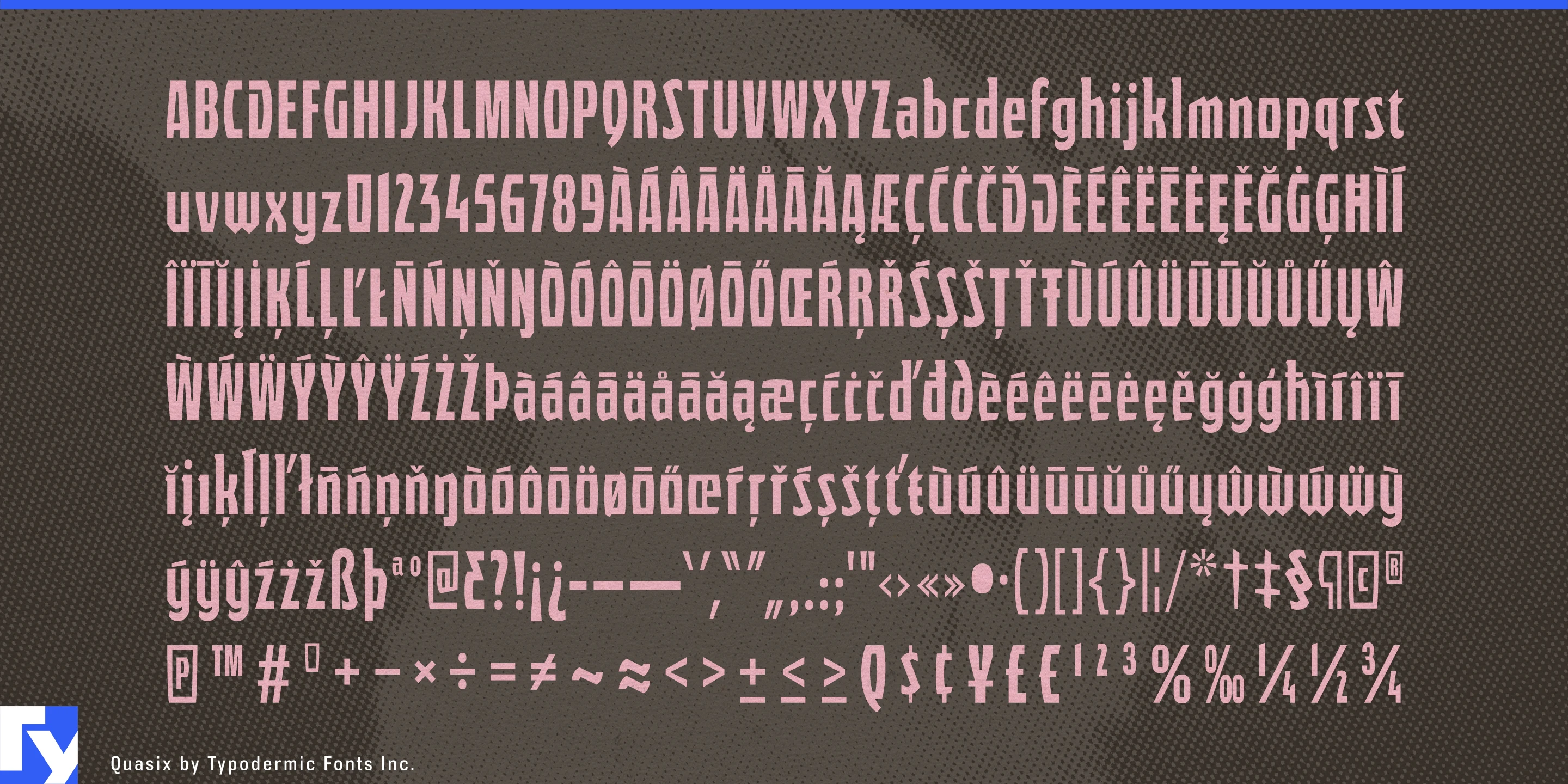 Schriftmuster 5 von Quasix