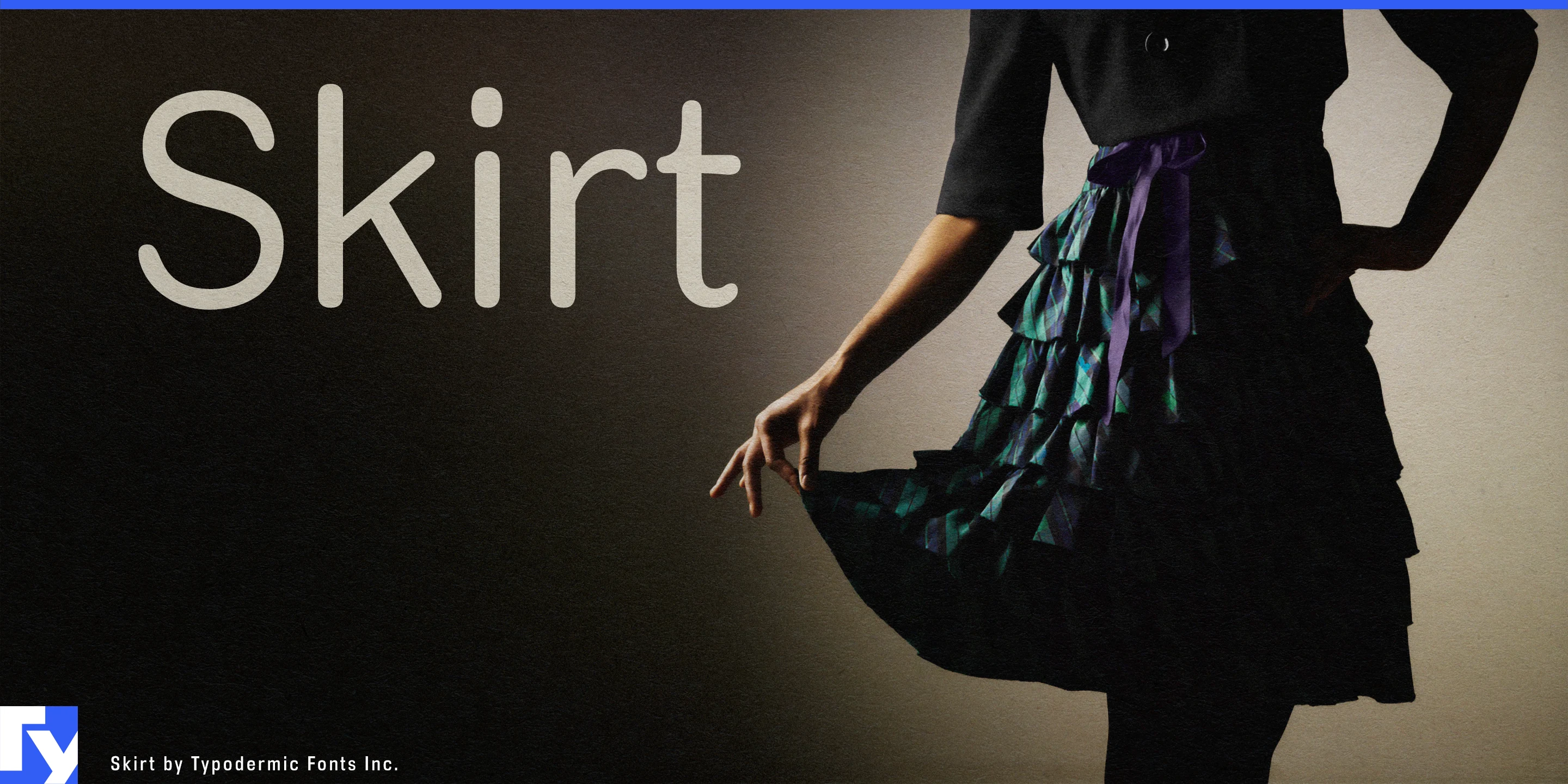 Schriftmuster 1 von Skirt