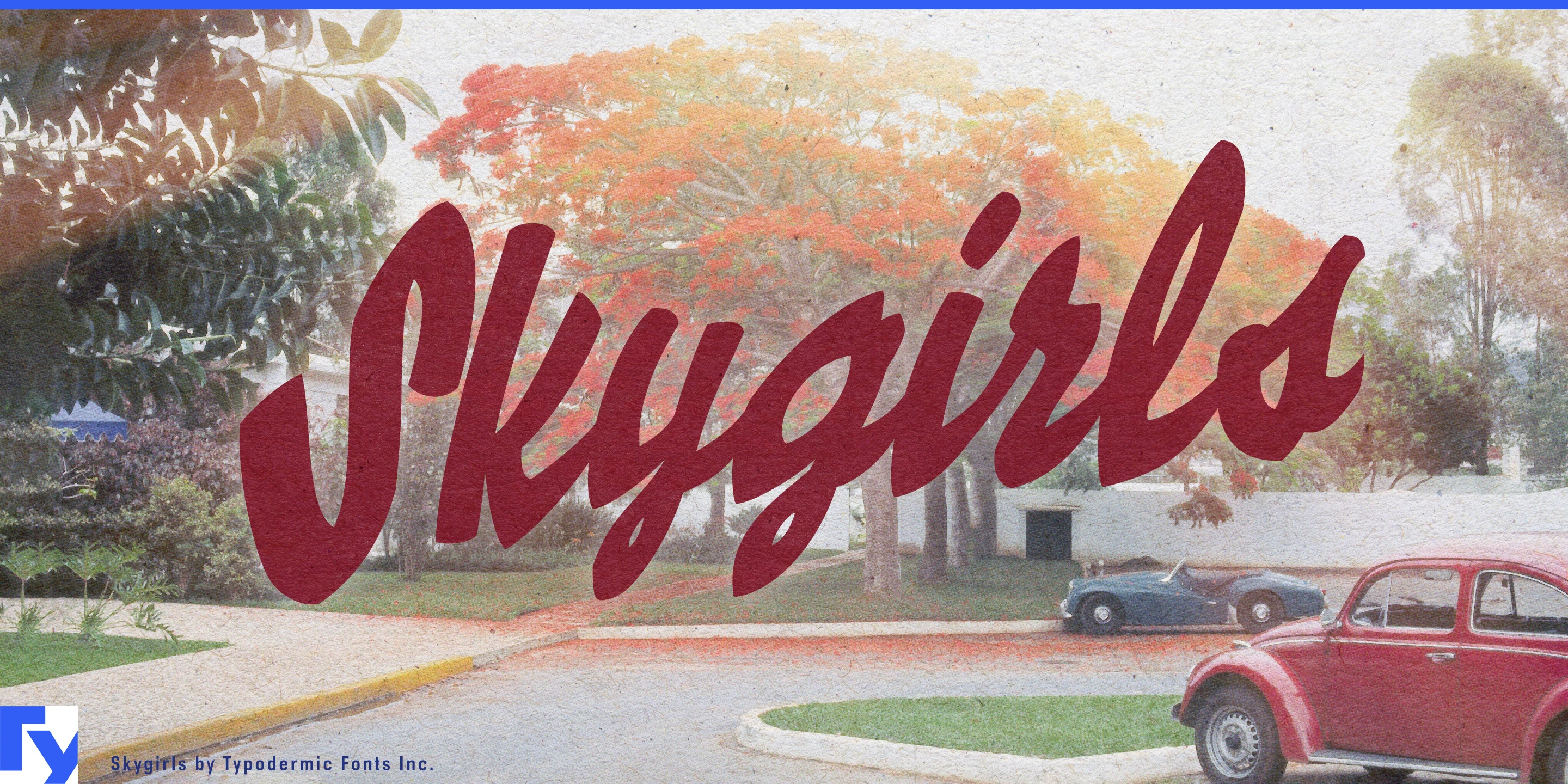 Schriftmuster 1 von Skygirls