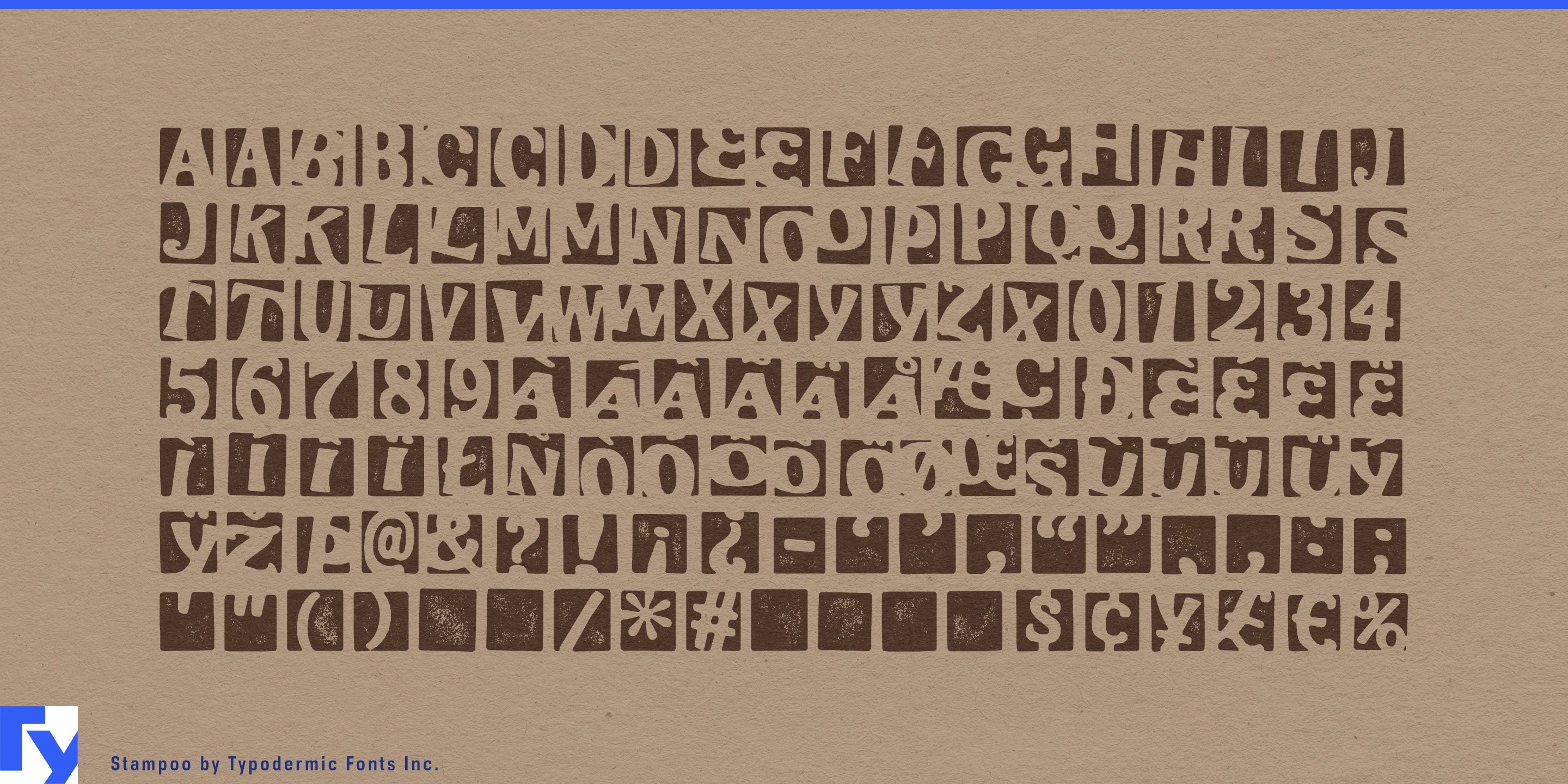 Schriftmuster 5 von Stampoo
