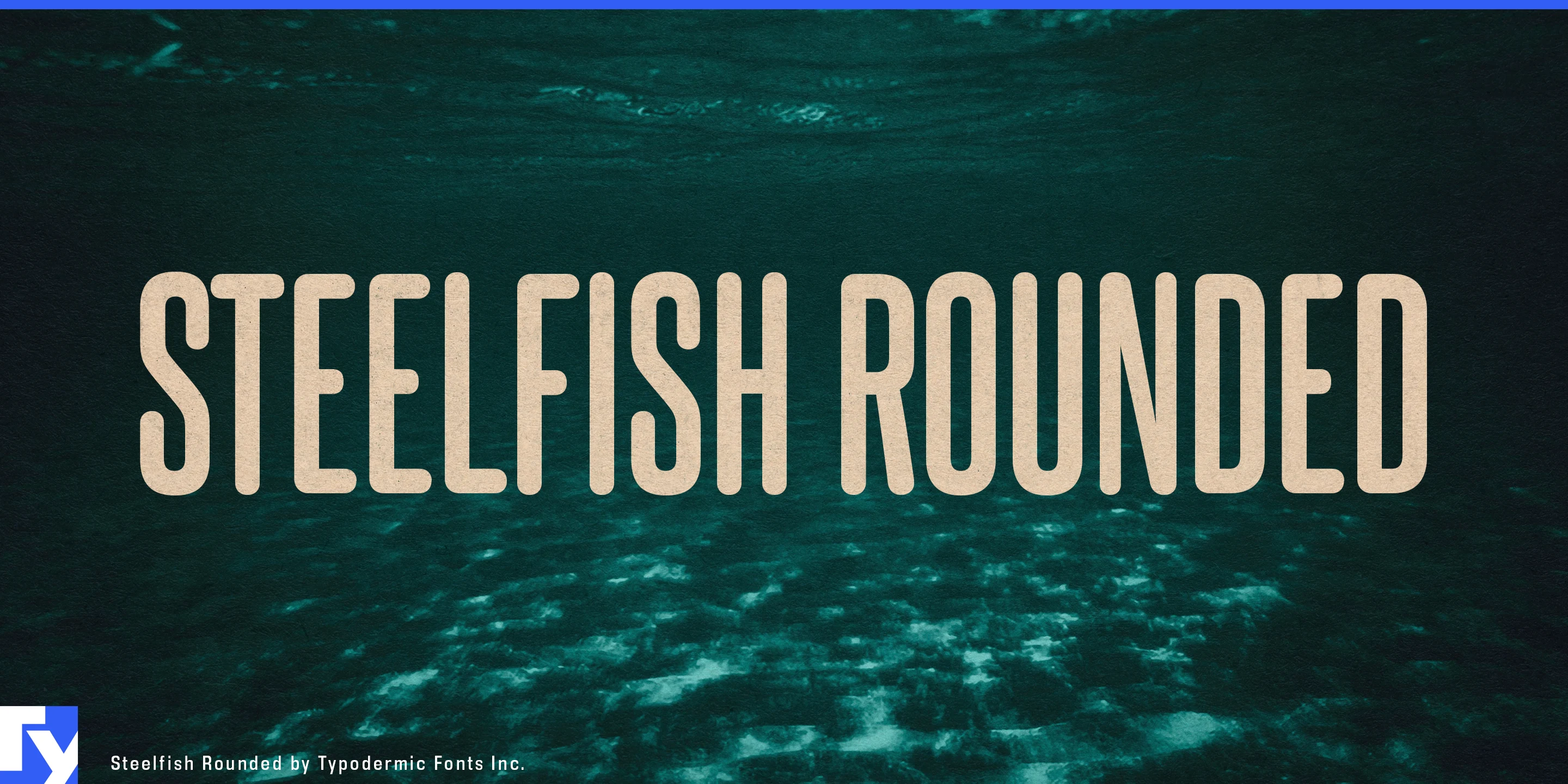 Schriftmuster 1 von Steelfish Rounded