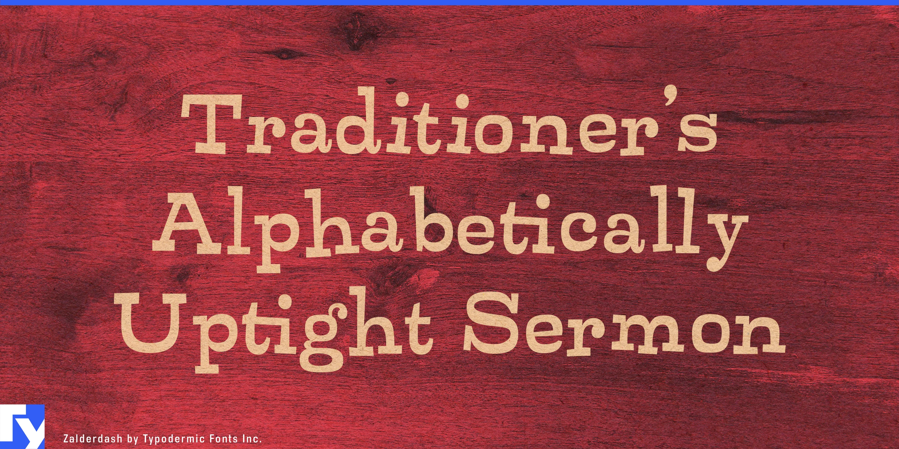 Schriftmuster 2 von Zalderdash