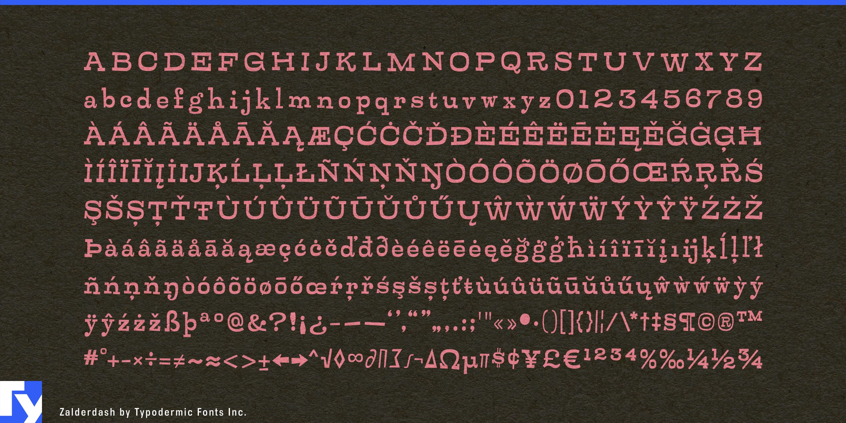Schriftmuster 5 von Zalderdash