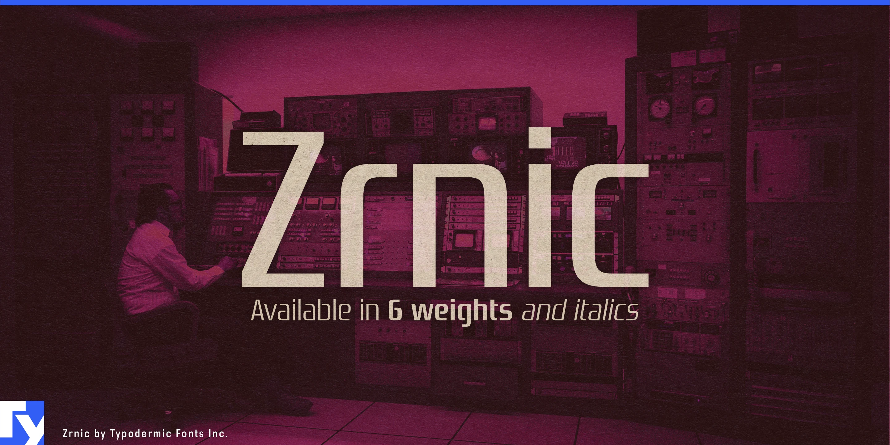 Schriftmuster 1 von Zrnic